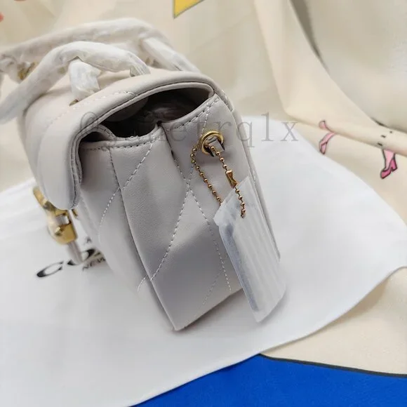 🎶🎶coach tabby shoulder bag 26 with quilting - Picture 11 of 11